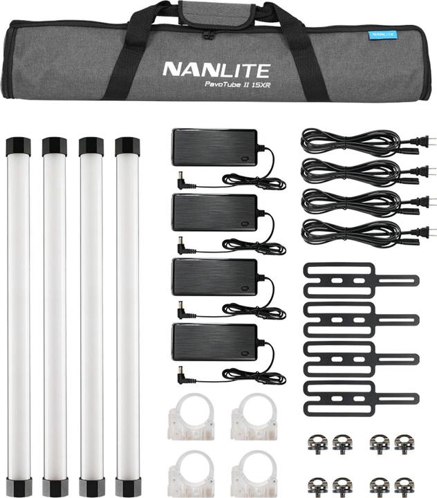 Actual product image Nanlite Pavotube II 15XR 4KIT (Rod light, Studio light, Video light)