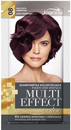 Image du produit Joanna Multi Effect Coloring Tint 08 Juicy Aubergine 35g (Aubergine juteuse)
