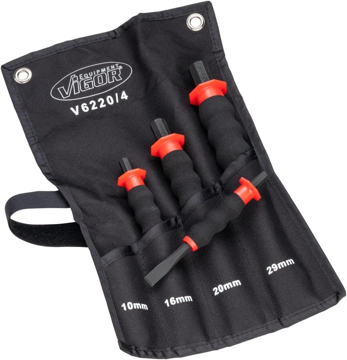 Produktbild Vigor FLACHMEIssEL-SATZ, 4-TLG.