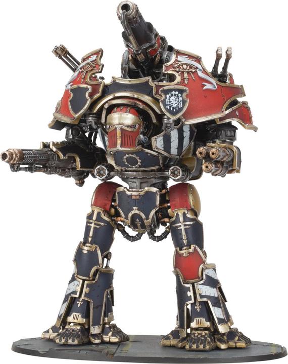 Produktbild Games Workshop Legions Imperialis: Warbringer Nemesis Titan With Quake Cannon, Volcano Cannon, And Laser Blaster (Kunststoff)