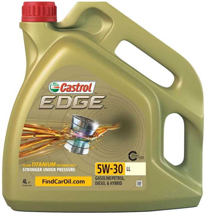 Immagine prodotto Castrol Edge 5W-30 LL 4 L (4 l, SAE 5W-30)