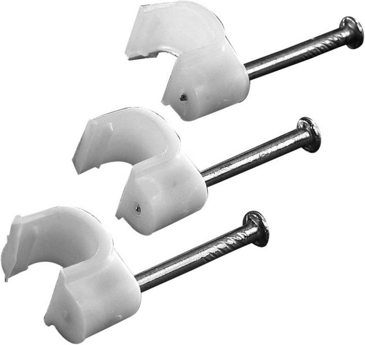 Vivanco Nail clamps for round cables