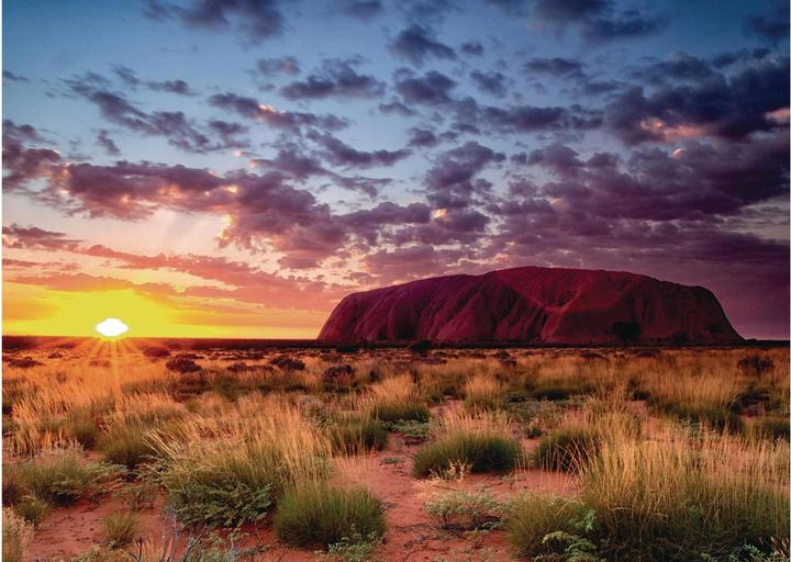 Actual product image Ravensburger Ayers Rock in Australia (1000 pieces)