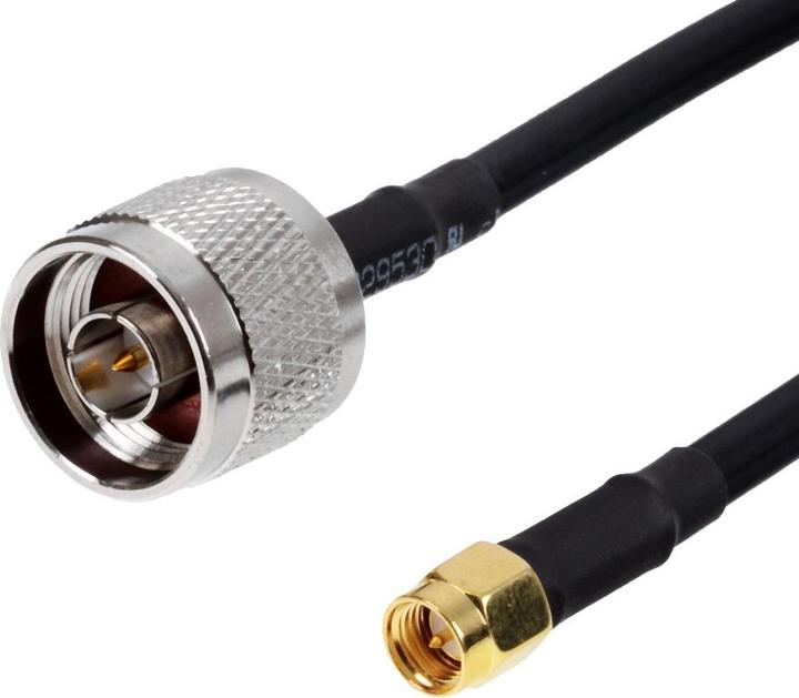 Actual product image Poynting Antennas - 5G/LTE - Automotive/Marine - A-MIMO-0004-V1-04-B - black - SMA (M) - 3.56dBi - 2M (5G)