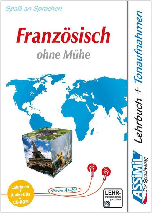 Produktbild Französisch ohne Mühe - Plus-Sprachkurs - Niveau A1-B2 (Französisch, Deutsch, Anthony ASSiMiL GmbH, 2005)
