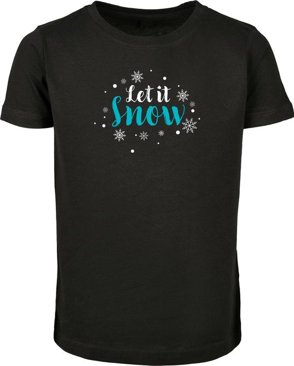 Image du produit Merchcode Tee short à manches courtes filles Let it snow - 177333 (158, 164)