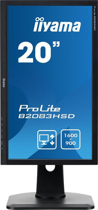 Actual product image iiyama B2083HSD (1600 x 900 pixels, 20")