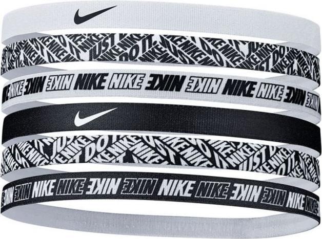 Immagine prodotto Nike Opaska do włosów Fasce stampate 6 szt biało czarne (N.000.2545.176)