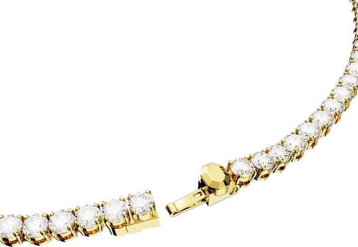Immagine prodotto Swarovski Collana Matrix Tennis Taglio Rotondo Piccolo Oro Bianco (Metallo Swarovski, 41 cm)