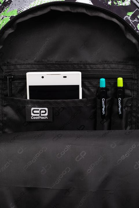 Produktbild Coolpack Schulranzen Stoff schwarz, grün