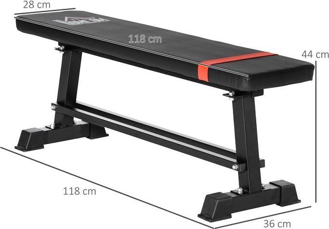 Produktbild Swisshandel24 Multifunktion Hantelbank Kraftstation Gewicht bis 150 kg Trainingsbank Metall Kunstleder Schwarz 118