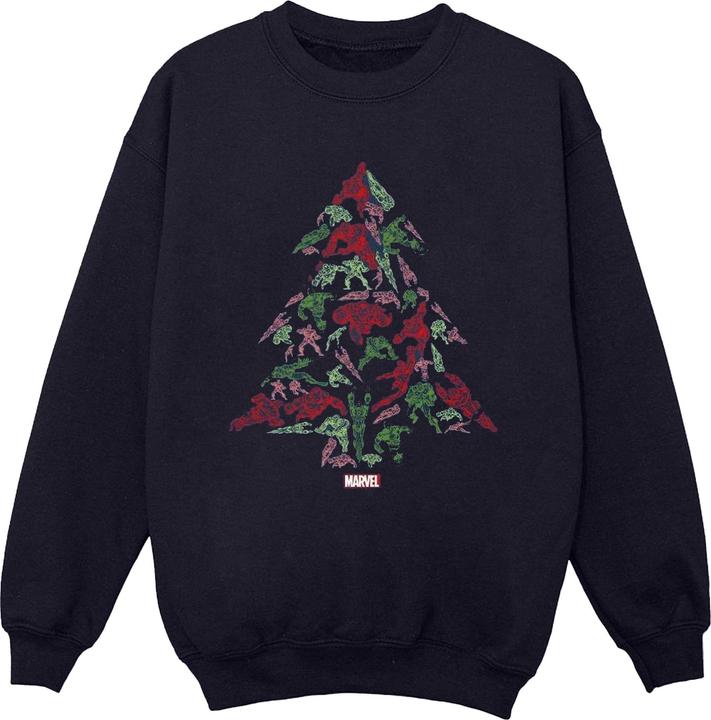 Avengers Christmas Tree Sweatshirt Jungen (152, 158)