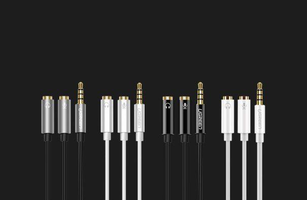 Actual product image Ugreen 3.5mm Headset Splitter (Splinters)