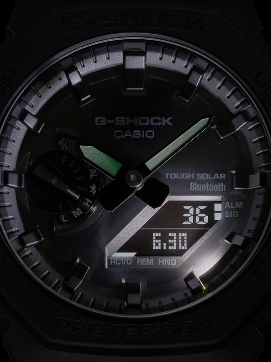 Actual product image G-Shock GA-B2100-1A1ER (Chronograph, 45.50 mm)