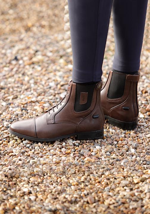 Actual product image Premier Equine Denver riding ankle boot with elast lacing (40)