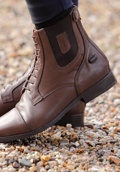 Actual product image Premier Equine Denver riding ankle boot with elast lacing (40)