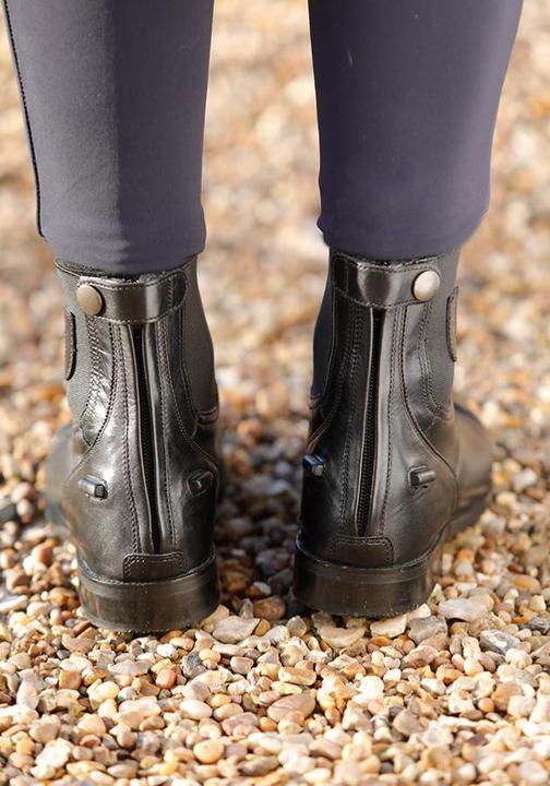 Actual product image Premier Equine Denver riding ankle boot with elast lacing (42)