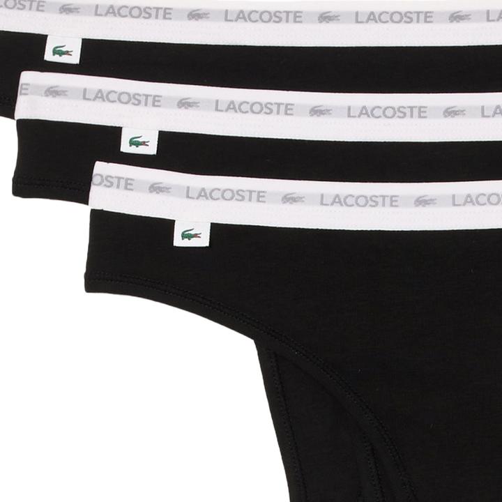 Image du produit Lacoste 3-pack Stretch Cotton Briefs (XS, Lot de 3)