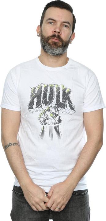 Immagine prodotto Maglietta Hulk Punch Logo Uomo (3XL)