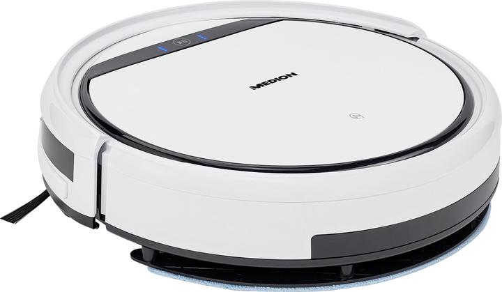 Actual product image Medion Robot Vacuum Cleaner with mopping function E32 SW (Vacuum mopping robot)