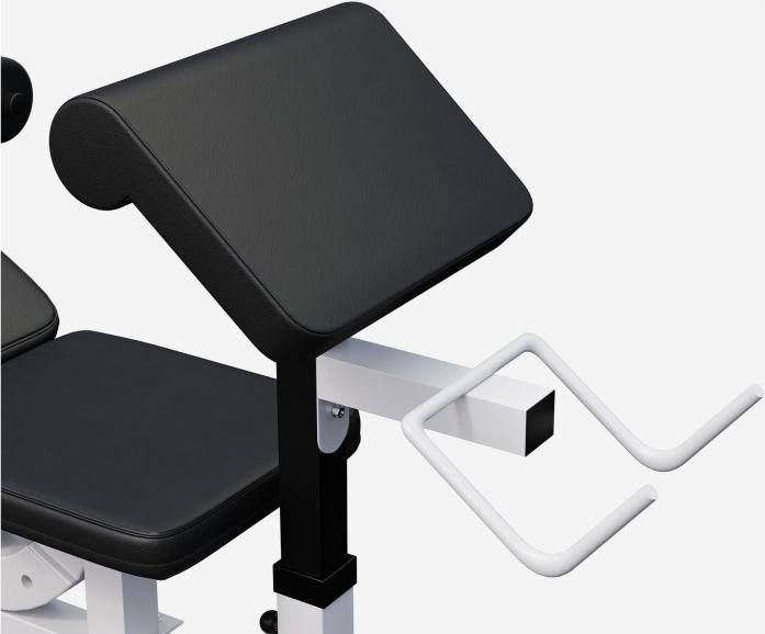 Produktbild Gorilla Sports Hantelbank Kraftstation & Langhantelset