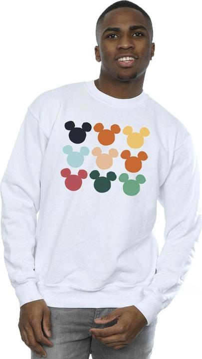 Immagine prodotto Disney Mickey Mouse Heads Square Felpa Uomo (XL)