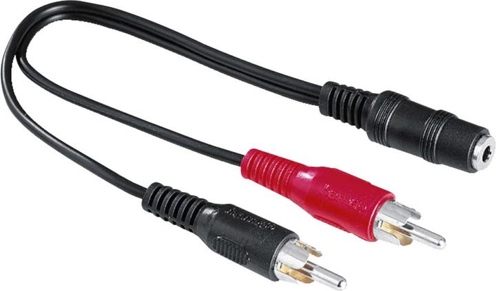 Hama 2 Cinch-Stecker (Klinkenadapter)