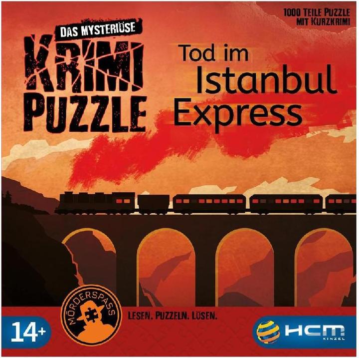 Produktbild HCM Kinzel Orient Express - Murder Mystery Puzzle (1000 Teile)