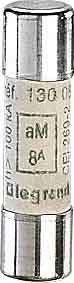 Actual product image Legrand Fuse, 10.3 × 38.1 mm (5AG) 6 A slow blow aM (130 06) (Micro fuse, 6 A, Lazy)