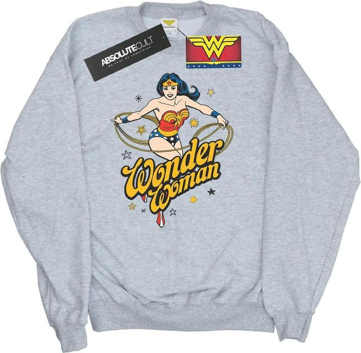 Wonder Woman Stars Sweatshirt Mädchen