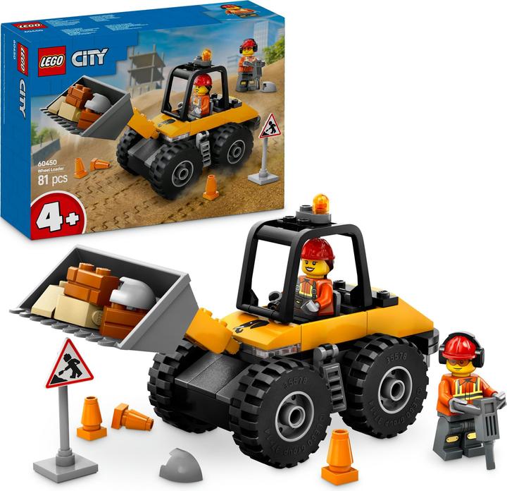 Produktbild LEGO Radlader (60450, LEGO City)