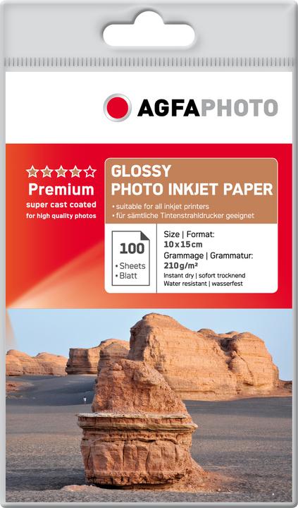 AGFAPHOTO Papier photo (210 g/m², 10 x 15 cm, 100 x)