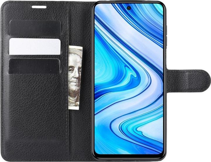 Produktbild Cover-Discount Xiaomi Redmi Note 9 Pro - Leder Etui Hülle schwarz (Xiaomi Redmi Note 9 Pro)