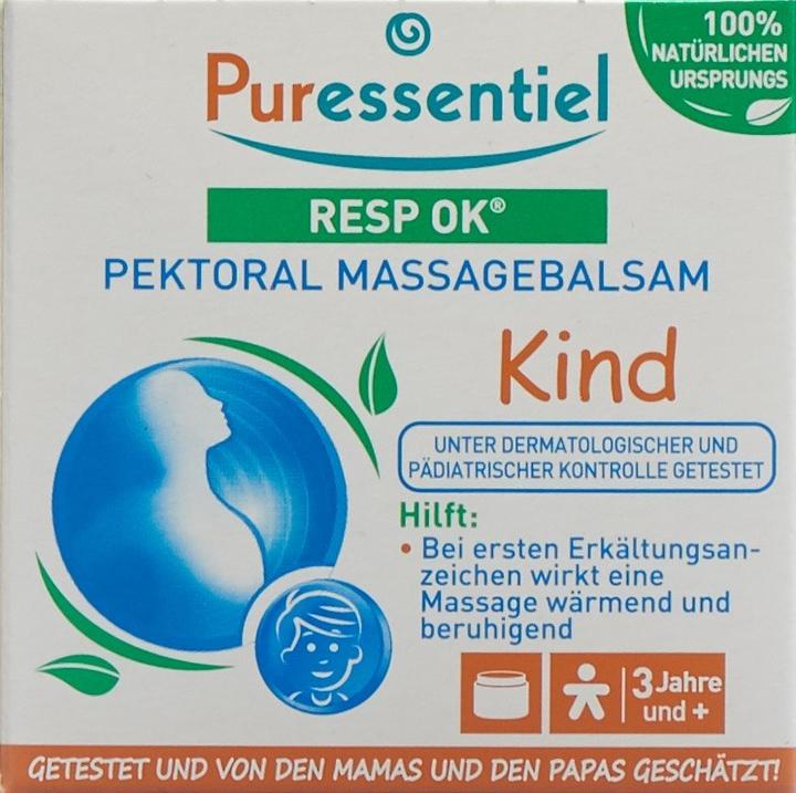 Produktbild Puressentiel RESP OK Pektoral Massagebalsam Kind (60ml)