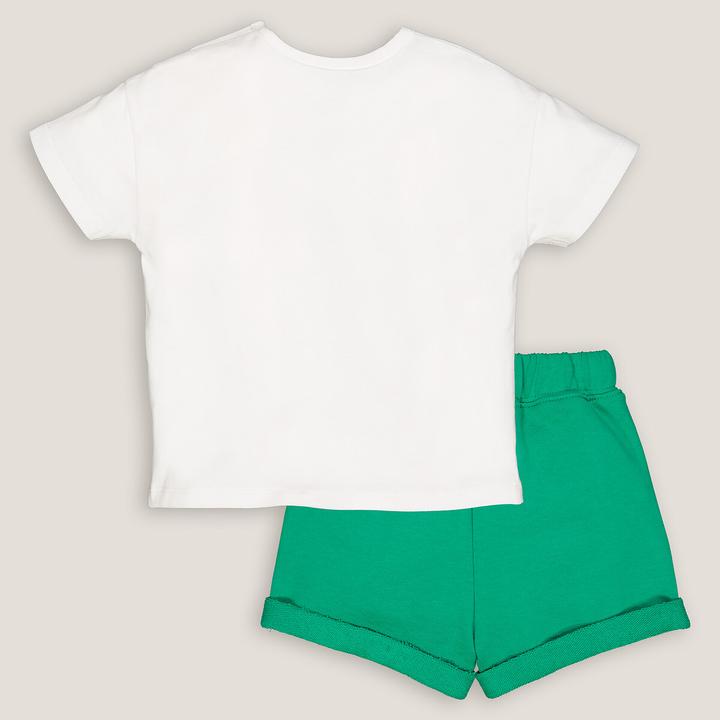 Immagine prodotto La Redoute Collections Set di maglietta e pantaloncini (86, 92)