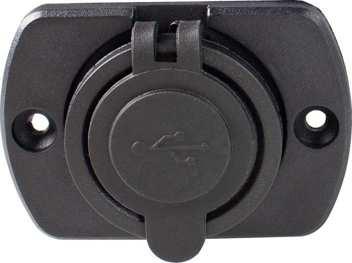 Produktbild As - Schwabe USB Einbausteckdose mit zwei USB Ports