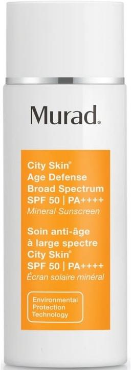 Murad City Skin Age Defense Sunscreen SPF 50 I PA++++ 50 ml (Sonnencreme Gesicht, SPF 50, 50 ml)