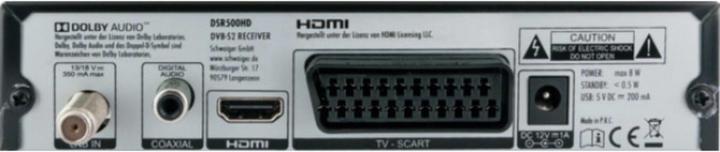 Produktbild Schwaiger DSR500HD (DVB-S2)