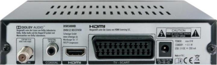 Produktbild Schwaiger DSR500HD (DVB-S2)