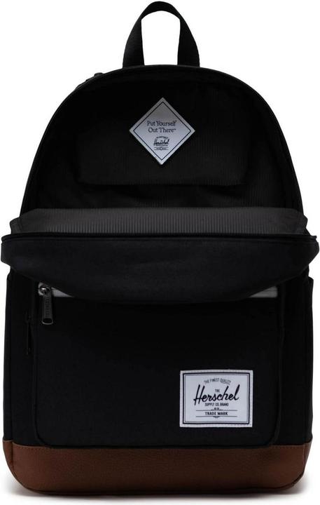 Actual product image Herschel Backpack Pop Quiz Black/Tan (25 l)