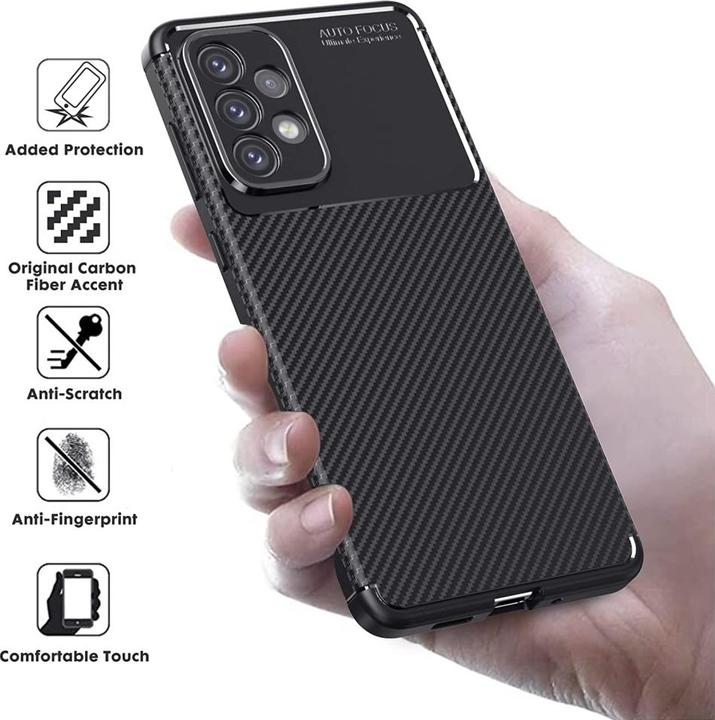 Image du produit Screenguard Samsung Galaxy A53 5G Housse Design Carbone TPU Case (Samsung Galaxy A53 5G)
