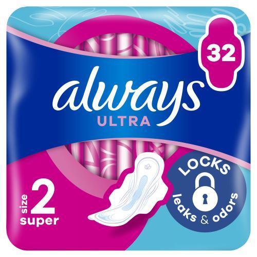 Actual product image Always Ultra Super (32 x)