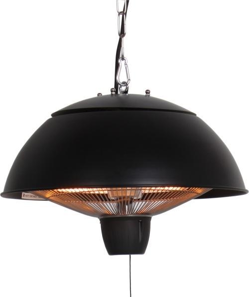 NSH Nordic HORTUS Terrassevarmer Haengemodel 600/1500 W HA sort (211-306) (1500 W)