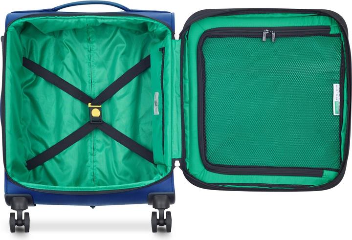 Produktbild Delsey ParisxUnited Colors of Benetton Color Block 4 Rollen Kabinentrolley S 55 cm mit Dehnfalte (43 l, Handgepäck (bis 50l))