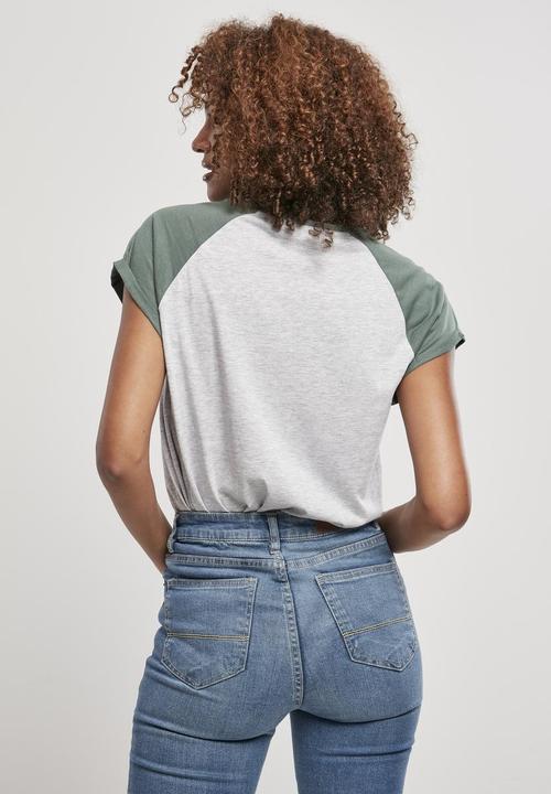 Produktbild Urban Classics Ladies Contrast Raglan Tee (XXL)