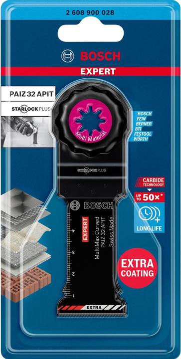 Image du produit Bosch Professional Zubehör Expert MultiMax PAIZ 32 APIT Lame pour outils multifonctions, 32 mm