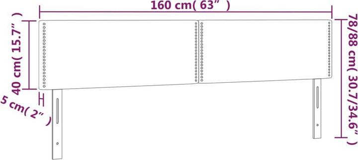 Immagine prodotto VidaXL Zobor (160 x 5 x 88 cm)