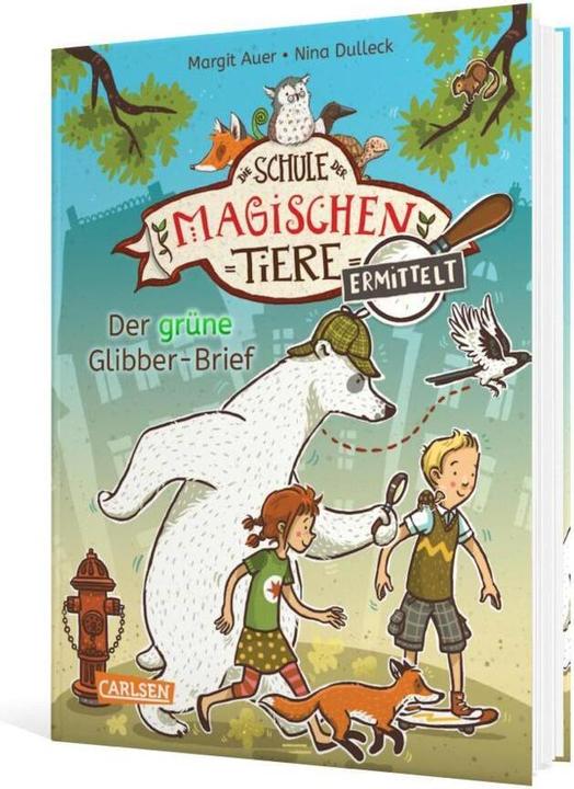 Produktbild Die Schule der magischen Tiere ermittelt 1: Der grüne Glibber-Brief (Zum Lesenlernen) (Deutsch, Margit Auer, Nina Dulleck, 2020)