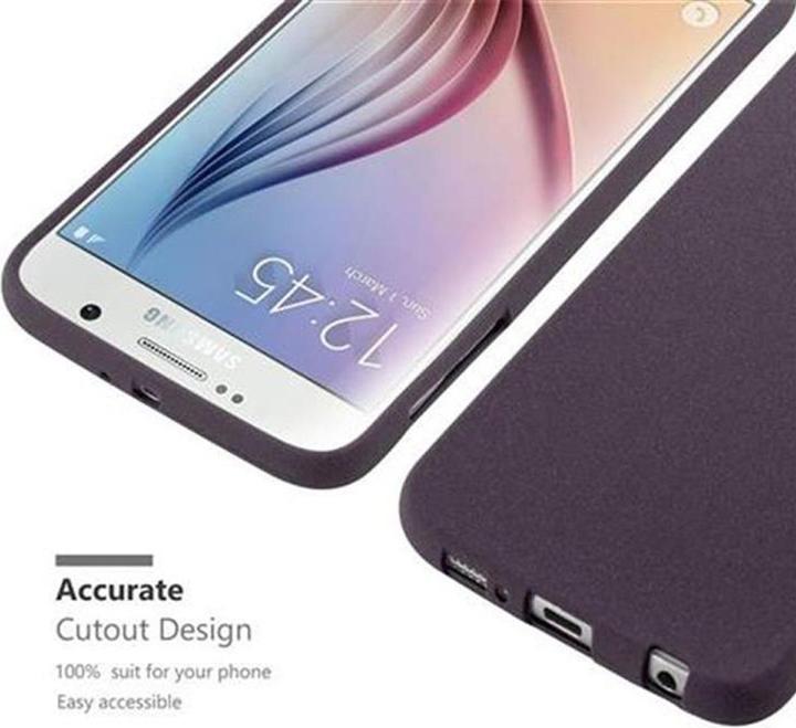Actual product image Cadorabo TPU Frosted Cover (Samsung Galaxy S6)