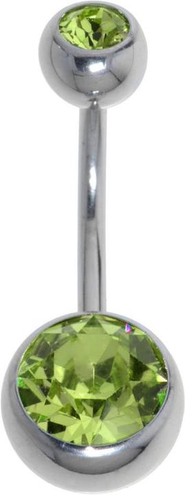Image du produit Bijouteria Piercing nombril (Acier chirurgical 316L, Cristallin)
